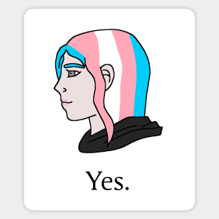 Trans Wojak Sticker